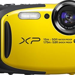 Fujifilm FinePix XP80 Waterproof Digital Camera with 2.7-inch LCD (Yellow)