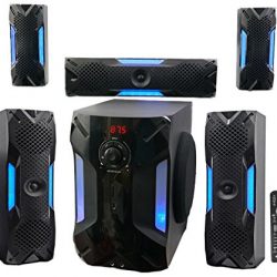 Rockville 1000w 5.1 Channel Home Theater System/Bluetooth/USB+8" Subwoofer