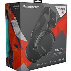 SteelSeries Arctis 7 Lag-Free Wireless Gaming Headset with DTS Headphone:X 7.1 Surround for PC, Playstation 4, VR, Mac and Wired for Nintendo Switch, Android and iOS - Black