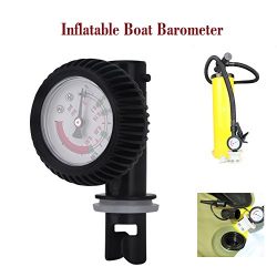 Kayak Barometer Nylon Inflatable Boat Air Pressure Gauge Barometer for Kayak Raft