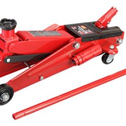 Torin Big Red Hydraulic Trolley Floor Jack: SUV/Extended Height, 3 Ton Capacity