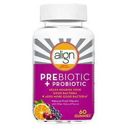 Align Prebiotic + Probiotic Supplement, 60 Gummies