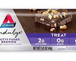 Atkins Endulge Treat, Nutty Fudge Brownie Bar, 5 Count