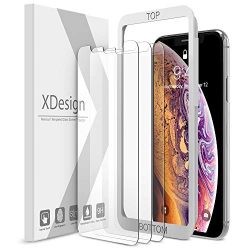 XDesign Glass Screen Protector Designed for iPhone X & iPhone XS