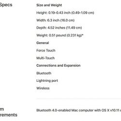 Apple Magic Trackpad 2