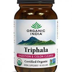 ORGANIC INDIA Triphala Capsules - Triphala Herbal Formula for Natural Digestive Support, Fighting Body Infections, Improving Blood Circulation. Digestive Supplements