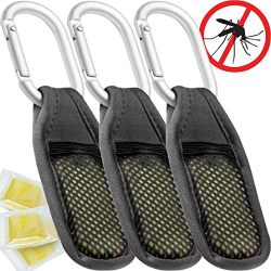 All Natural Citronella Mosquito Repellent for Babies, Infants and Kids, Highly Effective WITHOUT Direct SKIN CONTACT, No Nasty DEET, No Messy Chemical Sprays, Plant Based Insect Protection Clip, 3 Pk
