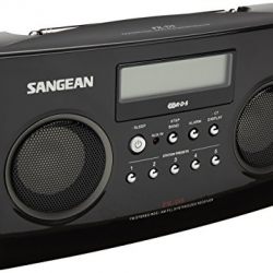 Sangean AM/FM Portable Radio with Digital Tuning and RDS