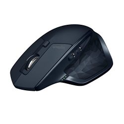 Logitech MX Master Wireless Mouse – High-Precision Sensor, Speed-Adaptive Scroll Wheel, Thumb Scroll Wheel, Easy-Switch up to 3 Devices – Navy