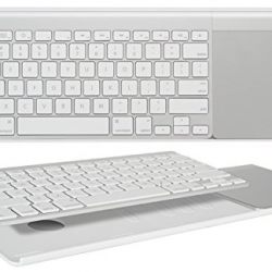 MeshWe + Apple Magic Trackpad and Case Bundle, Connects Wireless Keyboard to a standalone Unit, White