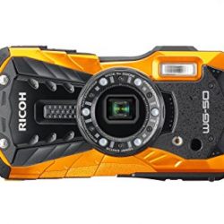 Ricoh WG-50 16MP Waterproof Still/Video Camera Digital with 2.7" LCD, (Orange)