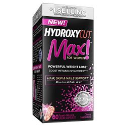 Hydroxycut Max for Women Powerful Weight Loss, 60 Count-(Pack of 1)