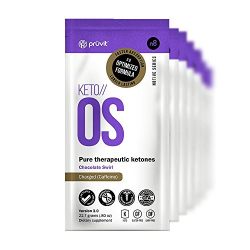 KETO//OS Chocolate Swirl 3.0 CHARGED, BHB Salts Ketogenic Supplement - Beta Hydroxybutyrates Exogenous Ketones for Fat Loss, Workout Energy Boost and Weight Management through Fast Ketosis, 5 Sachets