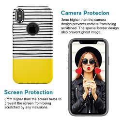 Case for iPhone XS Max,Digital Hutty Dual Layers Shockproof Heavy
