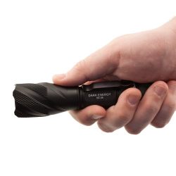 SOG Dark Energy Flashlight DE-06 - 687 Lumens, Rechargeable 18650 w/ Charger, Annodized Aluminum Body, CREE LED Technology