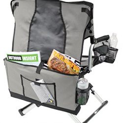 GCI Outdoor Pico Compact Folding Camp Chair with Carry Bag, Sage