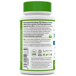 Hyperbiotics PRO-Women Probiotics 60 ct - Cranberry Extract D-Mannose - 15x More Effective Than Capsules