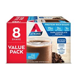 Atkins Ready to Drink Protein-Rich Shake, Dark Chocolate Royale