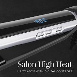 Remington Pearl Pro Ceramic Flat Iron, 1-inch, Black