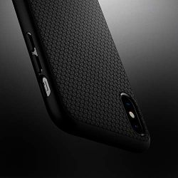 Spigen Liquid Air Armor Designed for Apple iPhone XS Case (2018) / Designed for Apple iPhone X Case (2017) - Matte Black