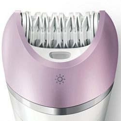 Philips Satinelle Advanced Epilator, Electric Hair Removal, Cordless Wet & Dry Use, (BRE635)