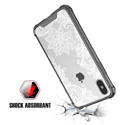Case for iPhone XS,Case for iPhone X,CASY MALL Hybrid PC