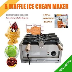 110V Commercial Nonstick Electric 3pcs