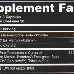 Nugenix Natural Testosterone Booster Capsules, 90 Count