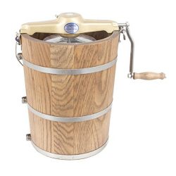6 qt Country Ice Cream Maker - Classic Wooden Tub
