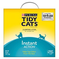 Purina Tidy Cats Instant Action Clumping Cat Litter - 40 lb. Box