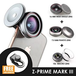Ztylus Z-Prime Mark III 3+1 Lens Kit for Apple iPhone 7/8 / 7 Plus
