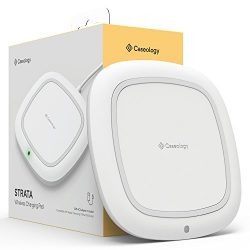 Caseology Strata Fast Wireless Charger [Qi Certified Charging Pad]