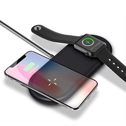 Fast Wireless Charging Pad, Qi Fast Wireless Charger for Apple Watch