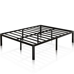 Zinus 16 Inch Metal Platform Bed Frame with Steel Slat Support