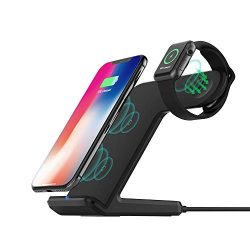 Wireless Charger for Apple Watch DoSHIn Wireless Charger Stand 2 IN 1