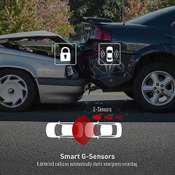 TaoTronics Dual Dash Cam with Sony IMX323 Sensor
