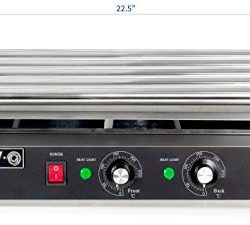 VIVO Electric 12 Hot Dog & Five (5) Roller Grill Cooker