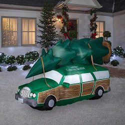 Gemmy Inflatable National Lampoons Christmas Vacation Station Wagon