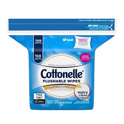 Cottonelle FreshCare Flushable Cleansing Cloths Refill