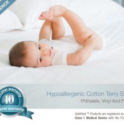 SafeRest Full Size Premium Hypoallergenic Waterproof Mattress Protector