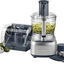 Elemental 13 Cup Food Processor with Spiralizer & Accessory Storage Case