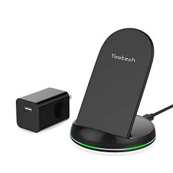Wireless Charging Stand with Quick Adapter Compatible with iPhone Xs
