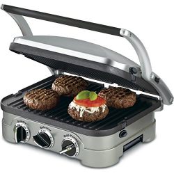 Cuisinart 5-in-1 Grill Griddler Panini Maker Bundle