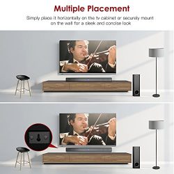 Sound Bar with Subwoofer, ABOX Soundbar