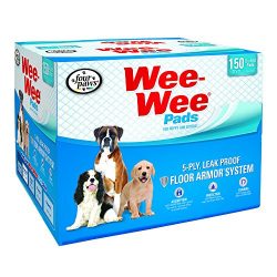Four Paws Wee-Wee Standard Puppy Pads, 150 Ct