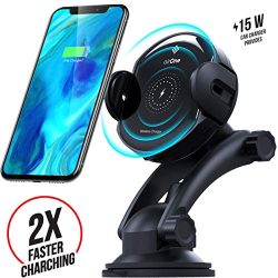 Automatic QI Fast Wireless Charge & Wireless Charging Car Mount