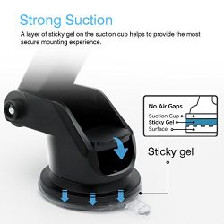 BOSLISA Auto-Clamping Qi Wireless Charger Car Mount