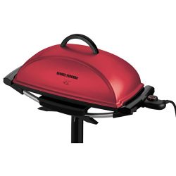 George Foreman Indoor/Outdoor Grill, Red