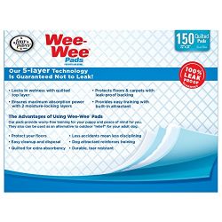 Four Paws Wee-Wee Standard Puppy Pads, 150 Ct