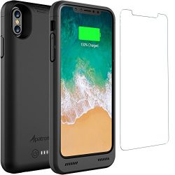 iPhone X/XS Battery Case Qi Wireless Charging Compatible